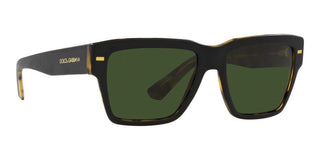 Dolce & Gabbana 0DG4431 men Havana Squared Sunglasses