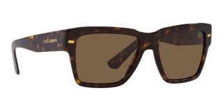 Dolce & Gabbana 0DG4431 men Havana Squared Sunglasses