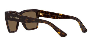 Dolce & Gabbana 0DG4431 men Havana Squared Sunglasses