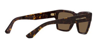 Dolce & Gabbana 0DG4431 men Havana Squared Sunglasses