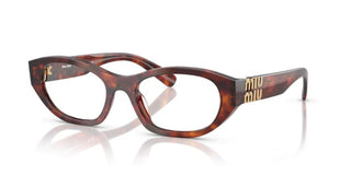 Miu Miu 0MU 03WV women Havana Cat Eye Eyeglasses