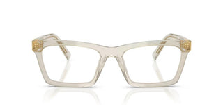 Miu Miu 0MU 04WV women Transparent Squared Eyeglasses