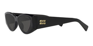 Miu Miu 0MU 06YS women Black Cat Eye Sunglasses