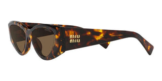 Miu Miu 0MU 06YS women Havana Cat Eye Sunglasses