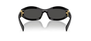 Miu Miu 0MU 14ZS women Black Oval Sunglasses