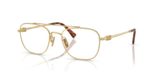 Miu Miu 0MU 51WV women Gold Geometric Eyeglasses