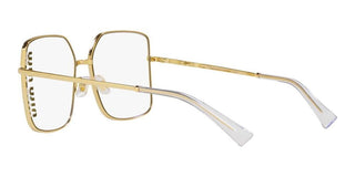 Miu Miu 0MU 51YS women Gold Oversize Sunglasses