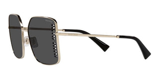 Miu Miu 0MU 51YS women Gold Oversize Sunglasses