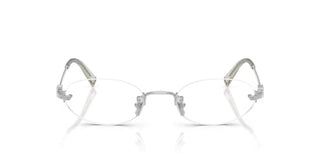 Miu Miu 0MU 53WV women Silver Oval Eyeglasses