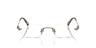 Miu Miu 0MU 53WV women Gold Oval Eyeglasses