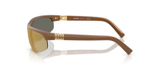 Miu Miu 0MU A02S women Brown Oval Sunglasses