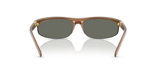 Miu Miu 0MU A02S women Brown Oval Sunglasses