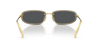 Miu Miu 0MU A50S women Gold Geometric Sunglasses