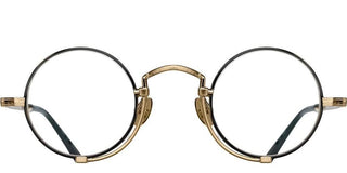 Matsuda 10103H unisex Gold Round Eyeglasses