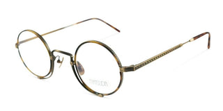 Matsuda 10103H-I unisex Gold Round Eyeglasses