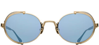 Matsuda 10610H unisex Gold Round Sunglasses