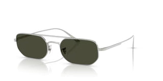 Oliver Peoples 1989C OV 1351S unisex Silver Squared Sunglasses