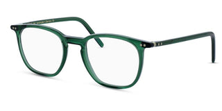 Lunor A5 610 unisex Green Squared Eyeglasses