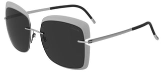 Silhouette ACCENT SHADES 8165 women Grey Squared Sunglasses