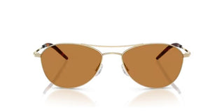 Oliver Peoples Aero ii OV 1358S unisex Gold Pilot Sunglasses