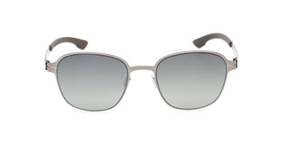 ic!berlin AIDEN IC0046 unisex Ruthenium Round Sunglasses