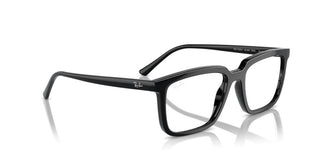 Ray-Ban ALAIN RX 7239 unisex Black Geometric Eyeglasses