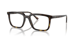 Ray-Ban ALAIN RX 7239 unisex Havana Geometric Eyeglasses