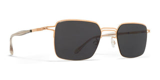 Mykita ALCOTT unisex Gold Squared Sunglasses