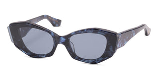 Dita ALOURE unisex Blue Cat Eye Sunglasses