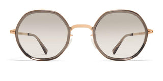 Mykita ALYA unisex Rose gold Round Sunglasses