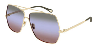 Chloé ALY CH0278S women Gold Squared Sunglasses