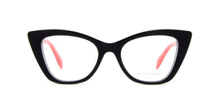 Alexander McQueen AM0305O women Black Cat Eye Eyeglasses