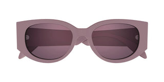 Alexander McQueen AM0330S women Pink Oval Sunglasses