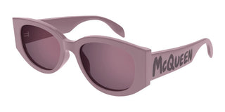 Alexander McQueen AM0330S women Pink Oval Sunglasses