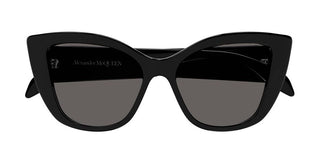 Alexander McQueen AM0347S women Black Cat Eye Sunglasses