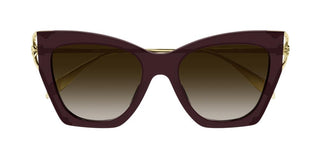 Alexander McQueen AM0375S women Brown Butterfly Sunglasses