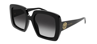 Alexander McQueen AM0378S women Black Geometric Sunglasses