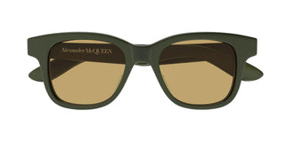 Alexander McQueen AM0382S men Green Squared Sunglasses