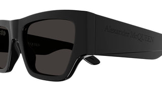 Alexander McQueen AM0393S men Black Squared Sunglasses