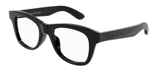 Alexander McQueen AM0396O men Black Squared Eyeglasses