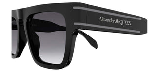 Alexander McQueen AM0397S men Black Squared Sunglasses