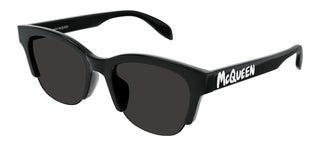 Alexander McQueen AM0406SA women Black Squared Sunglasses