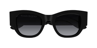 Alexander McQueen AM0420S women Black Squared Sunglasses