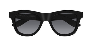 Alexander McQueen AM0421S men Black Squared Sunglasses