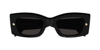 Alexander McQueen AM0426S unisex Black Squared Sunglasses