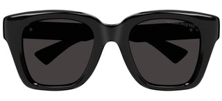 Alexander McQueen AM0432SA men Black Squared Sunglasses