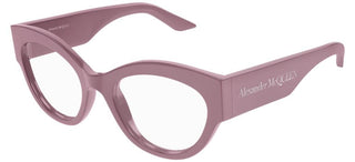 Alexander McQueen AM0435O women Pink Cat Eye Eyeglasses