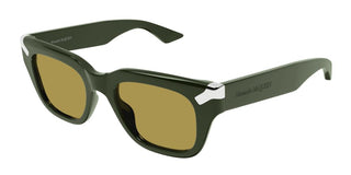 Alexander McQueen AM0439S men Green Squared Sunglasses