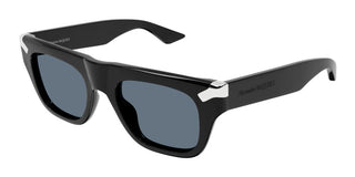 Alexander McQueen AM0441S men Black Squared Sunglasses