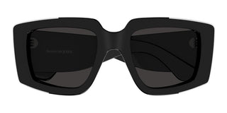 Alexander McQueen AM0446S women Black Geometric Sunglasses